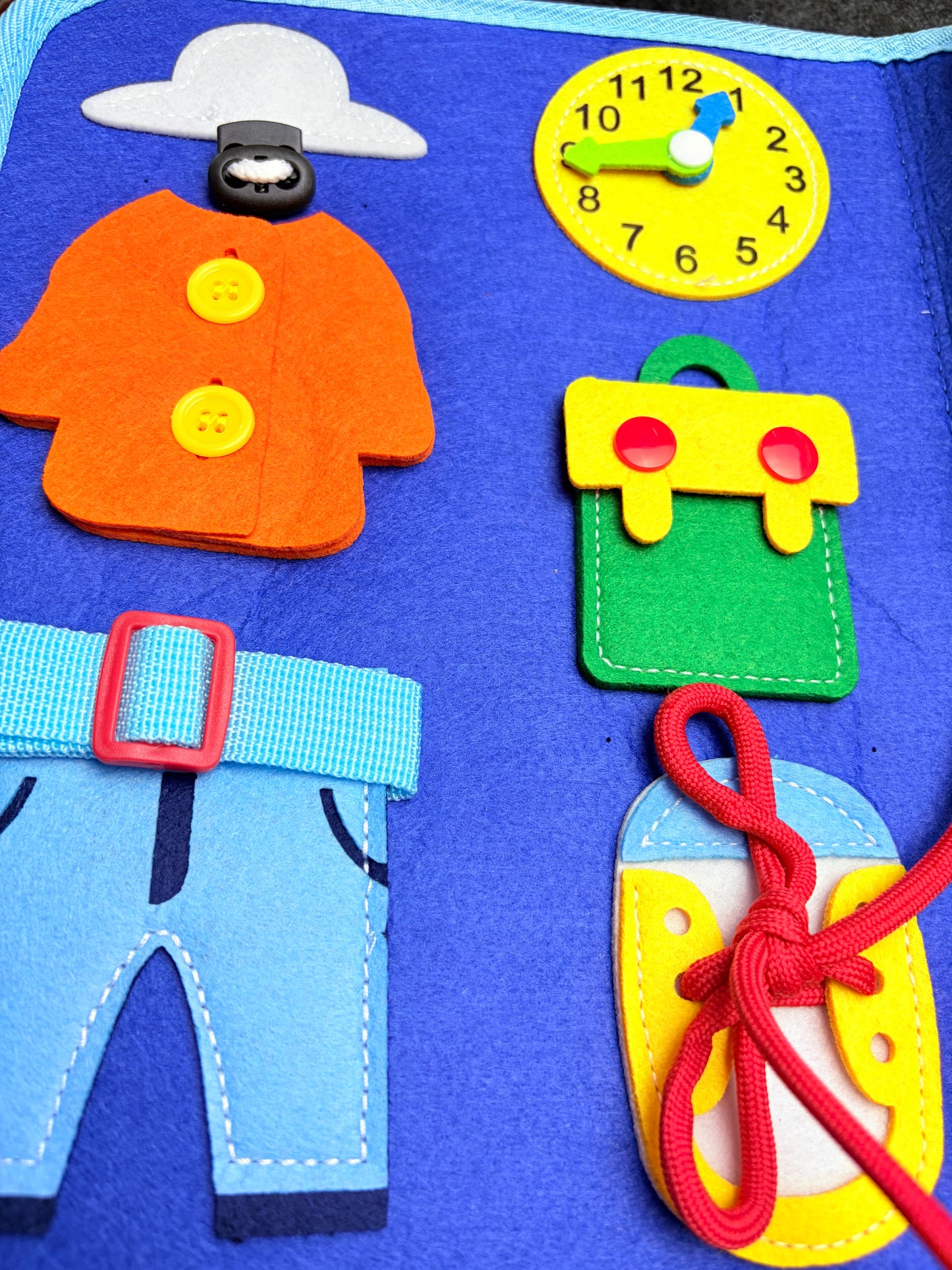 Busy Book - Colors, Shapes, Alphabets & Numbers Learning Binder | Pakistan