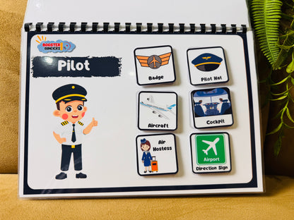 Professions Busy Book
