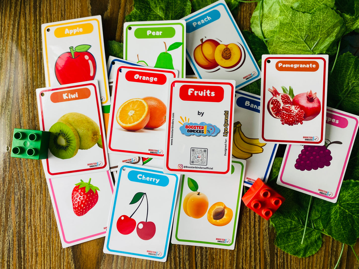 Fruits Flash Cards