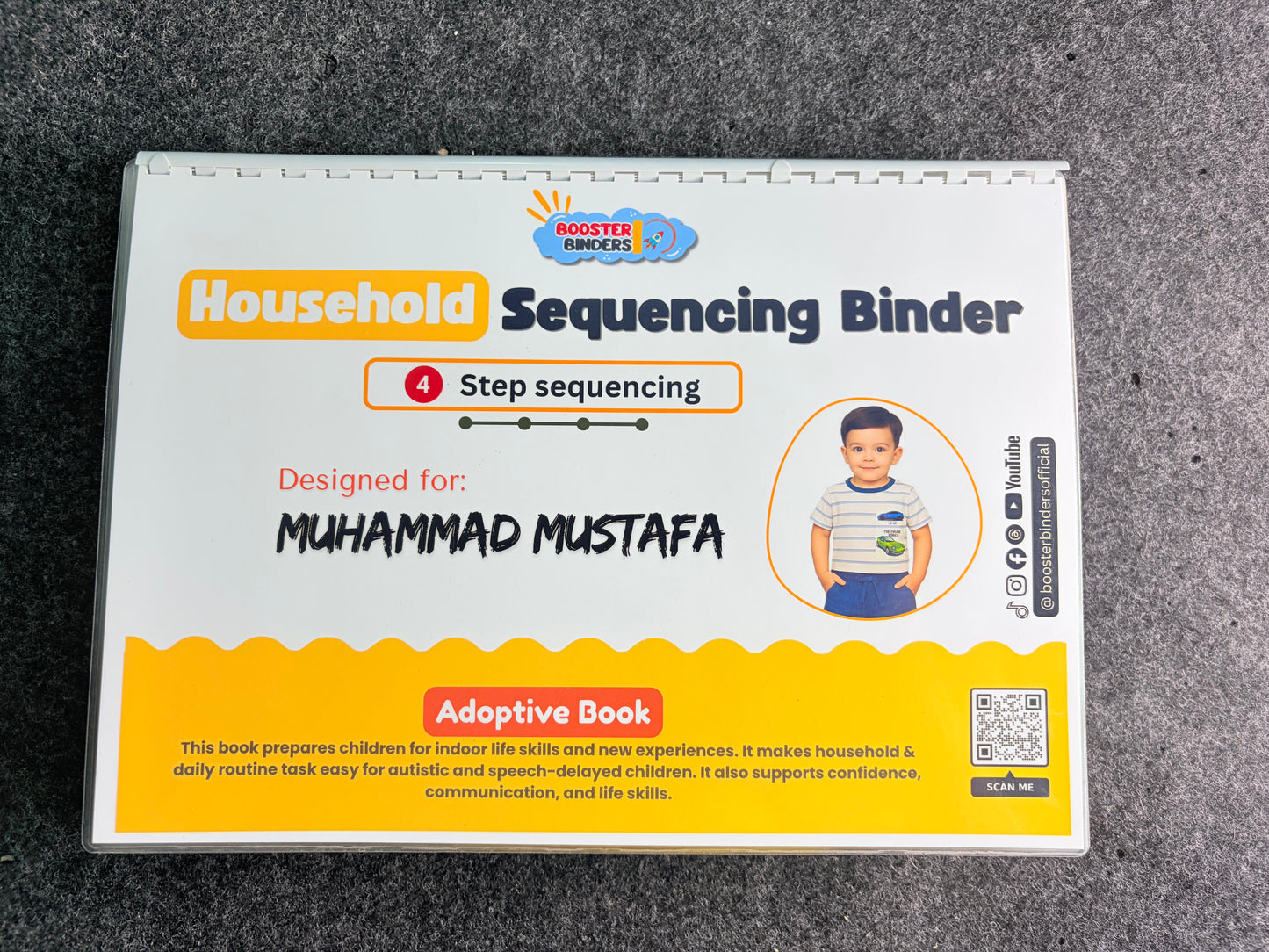 Household Sequencing Binder | Daily Life Chores Visual Support for Autism & Speech Delay (Copy)