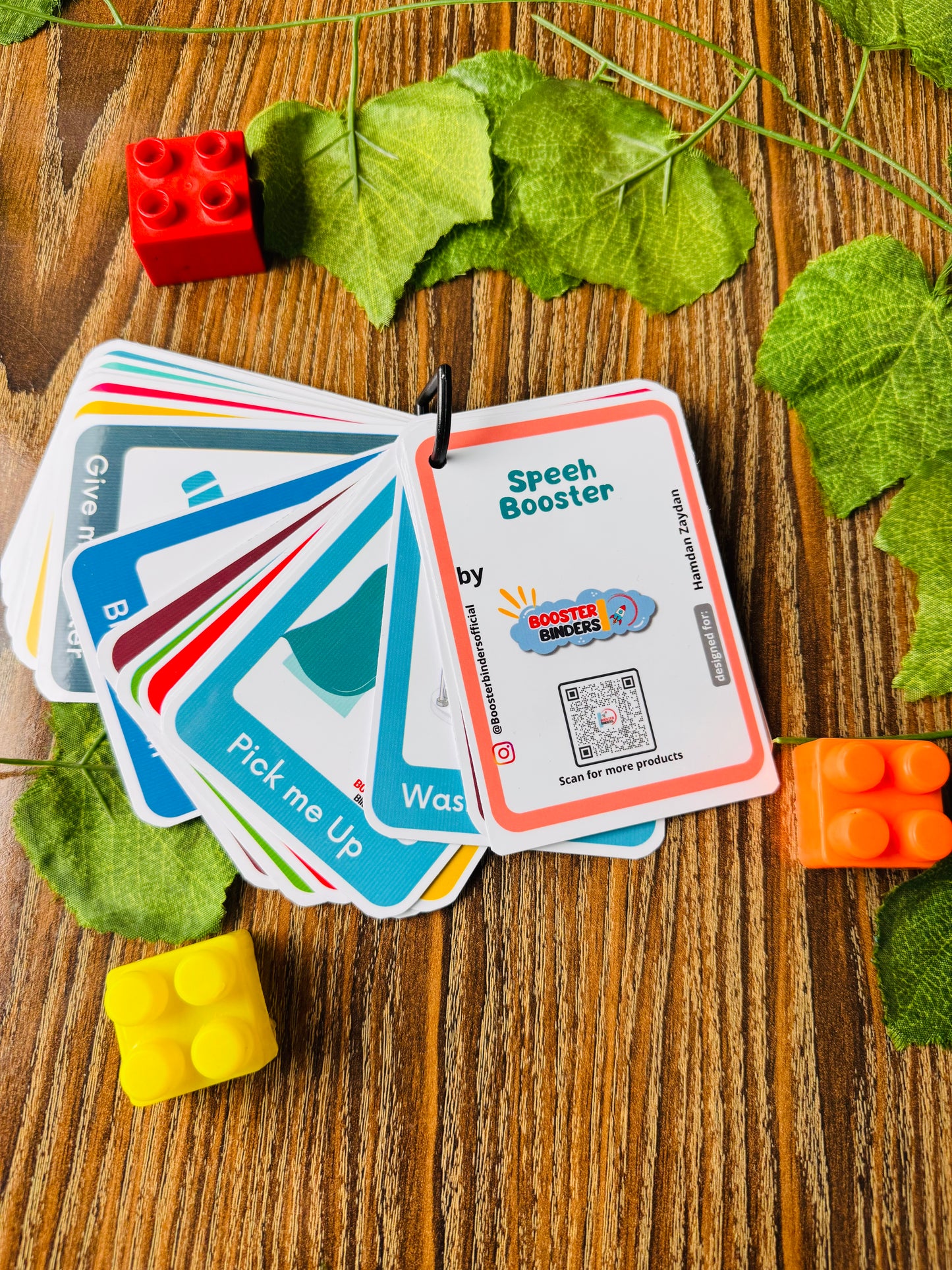 Speech Booster Laminated Flash Cards