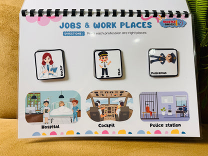 Professions Busy Book