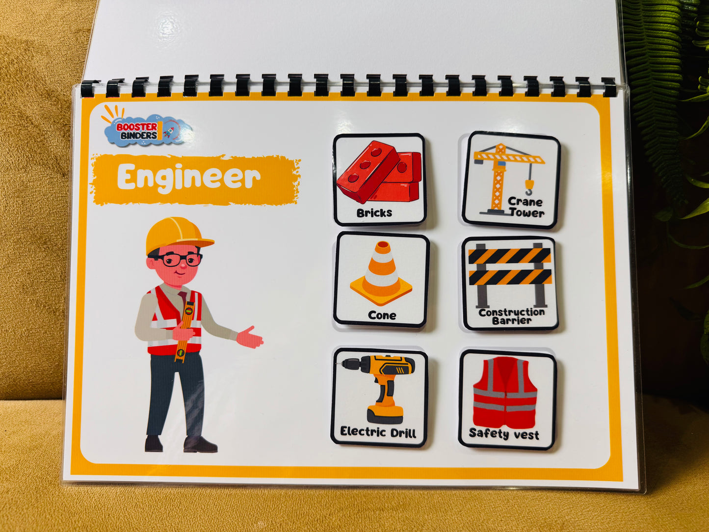 Professions Busy Book