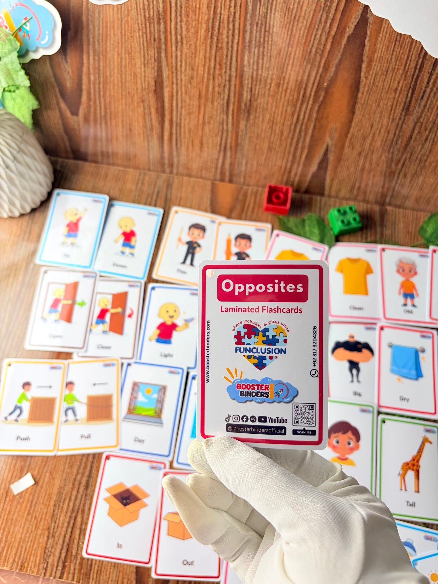Opposites Flashcards for Kids in Pakistan | Early Learning Educational Cards