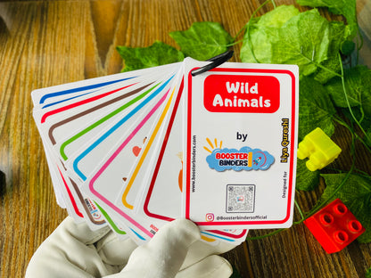 Wild Animals Flash Cards