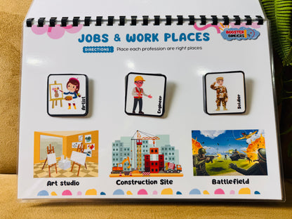 Professions Busy Book