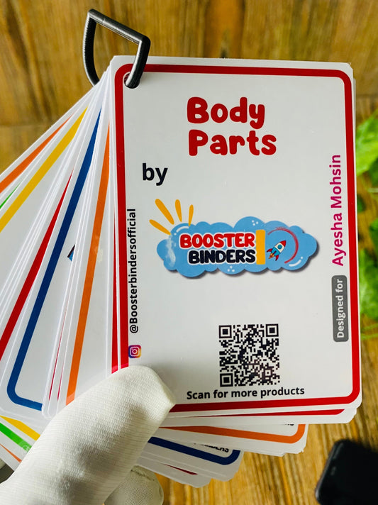 Body Parts Flash Cards