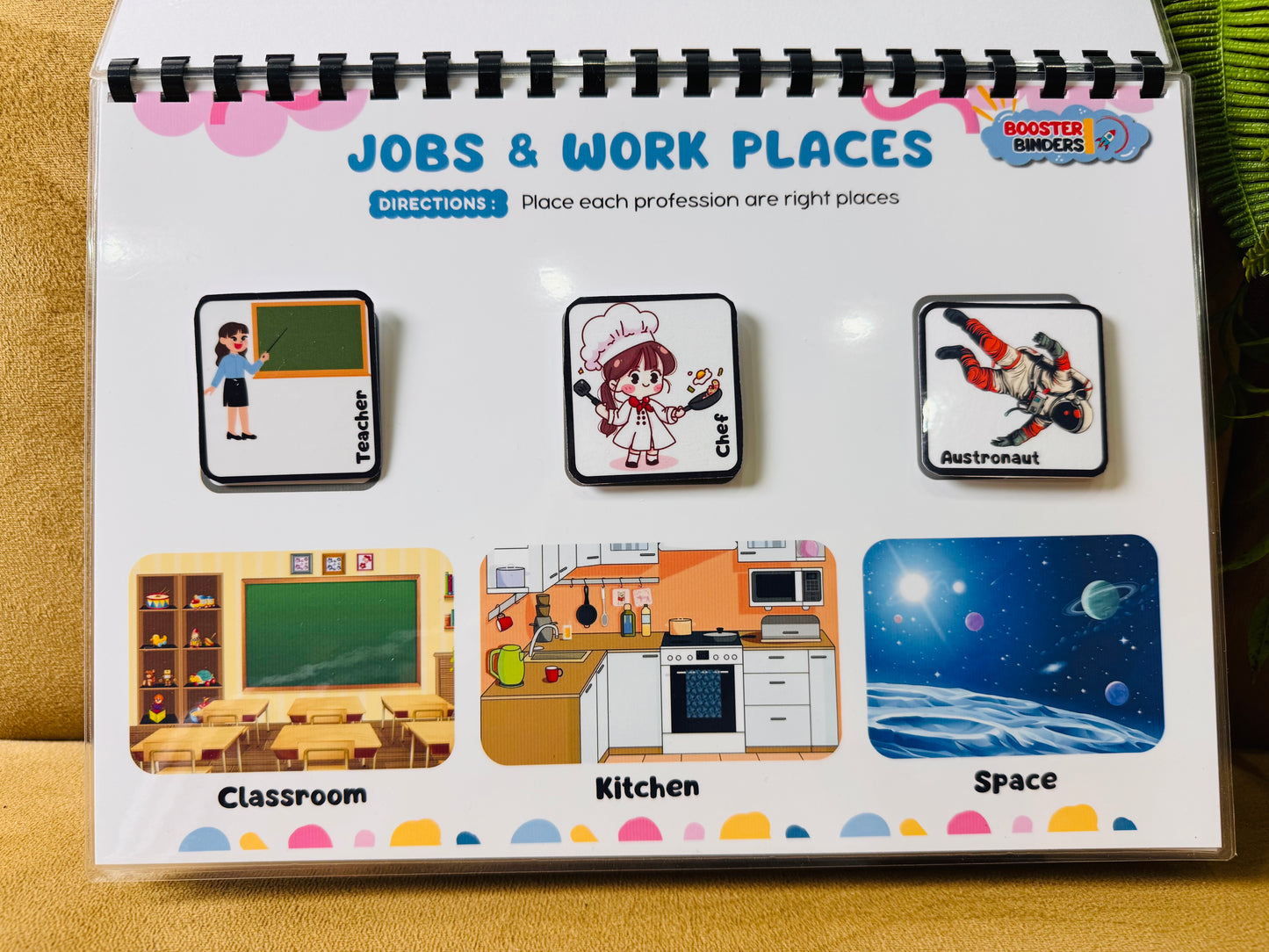 Professions Busy Book