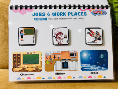 Professions Busy Book