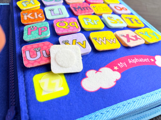 Busy Book - Colors, Shapes, Alphabets & Numbers Learning Binder | Pakistan