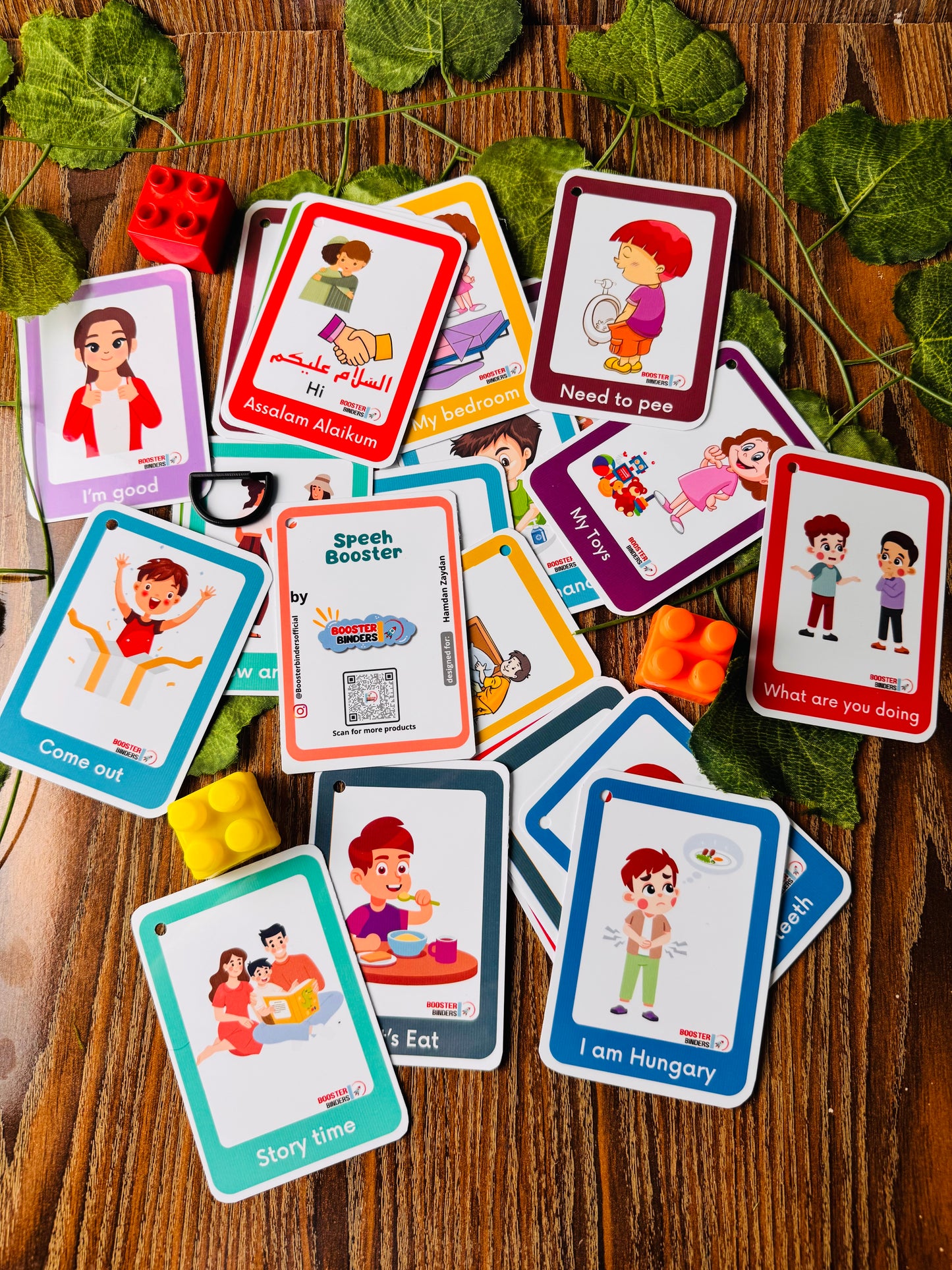 Speech Booster Laminated Flash Cards