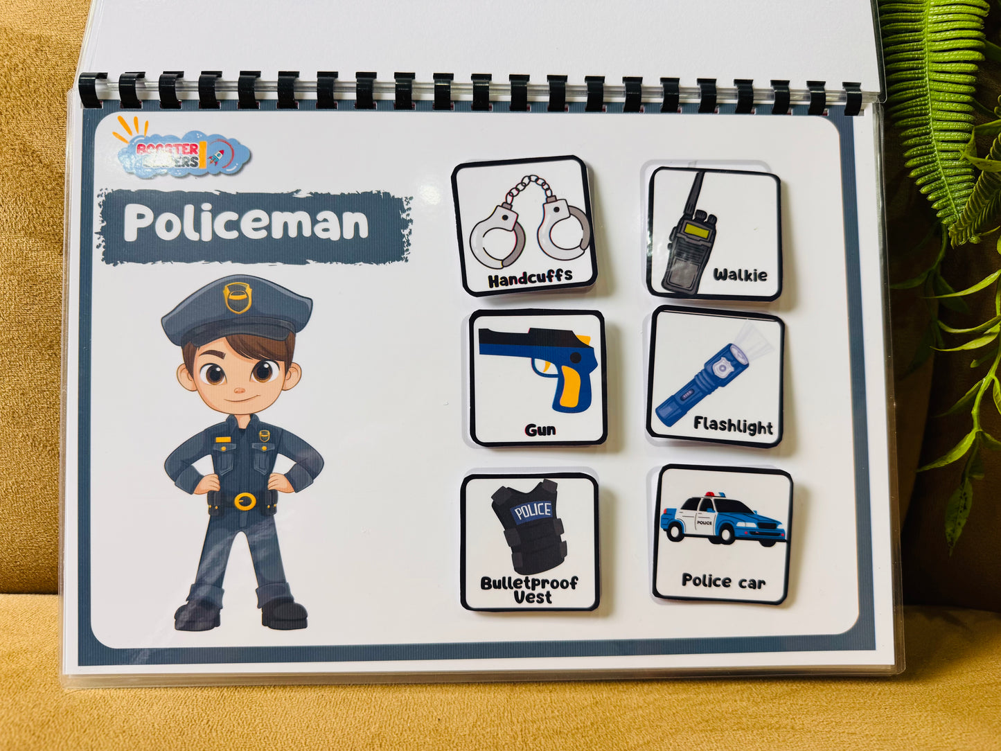 Professions Busy Book