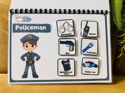 Professions Busy Book