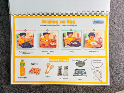 Household Sequencing Binder | Daily Life Chores Visual Support for Autism & Speech Delay (Copy)