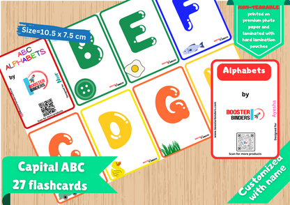 Alphabets Flash Cards