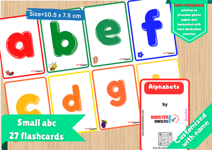 Alphabets Flash Cards