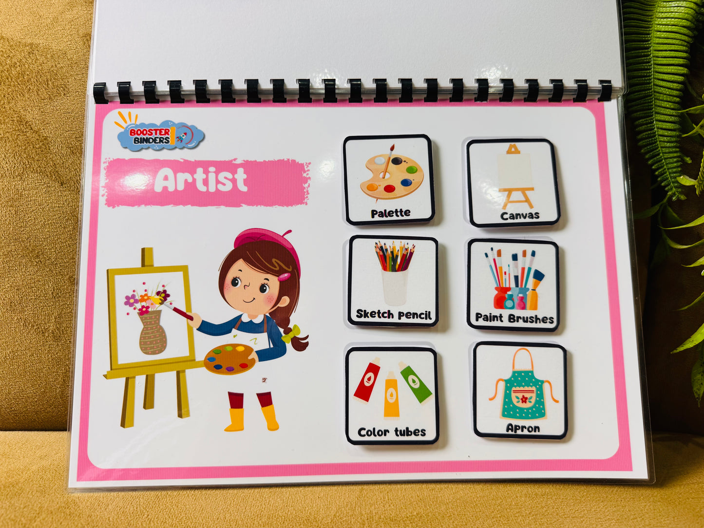 Professions Busy Book