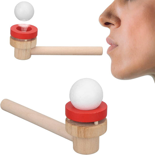 Blow Ball Breathing Exercise