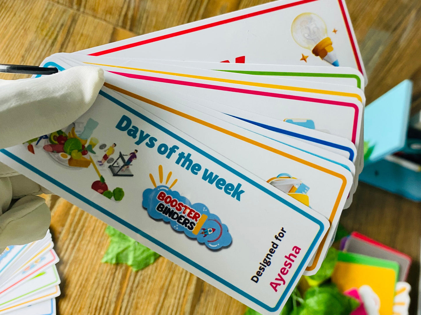 Days of Week Flash Cards