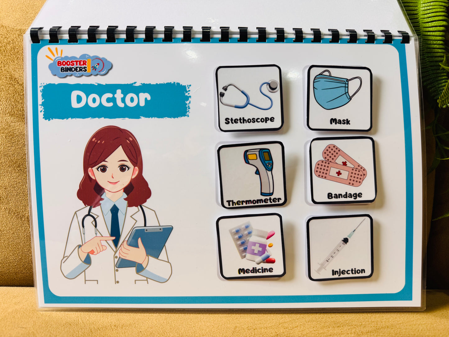 Professions Busy Book