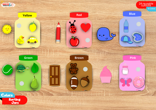 Colors Sorting Jars