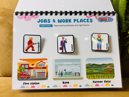 Professions Busy Book
