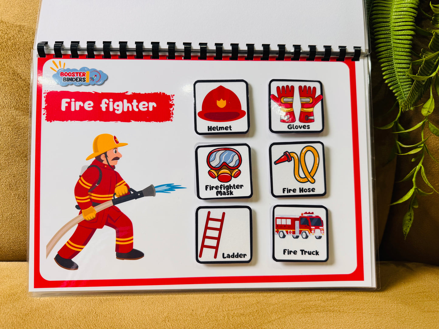 Professions Busy Book