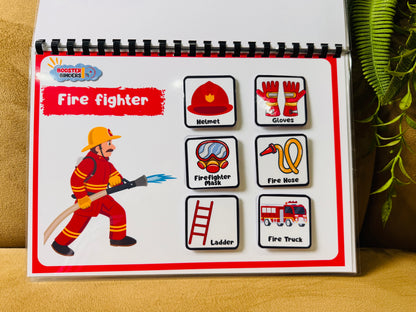 Professions Busy Book