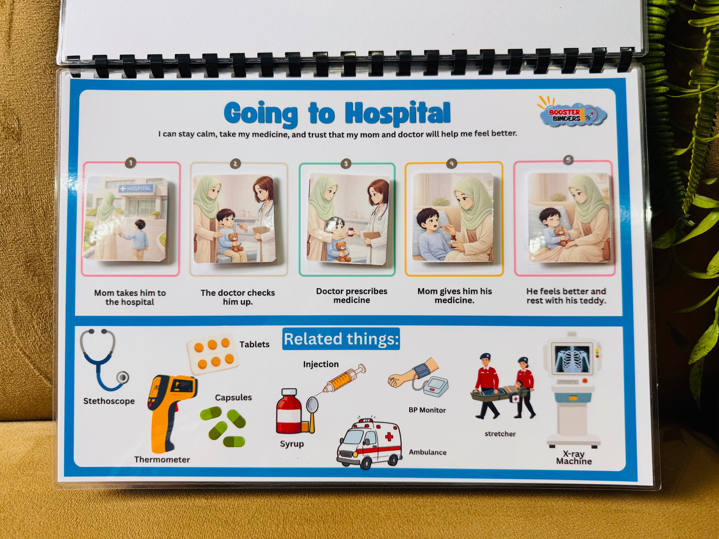 Outdoor Support Binder | Everyday Outing Visual Support for Autism & Speech Delay