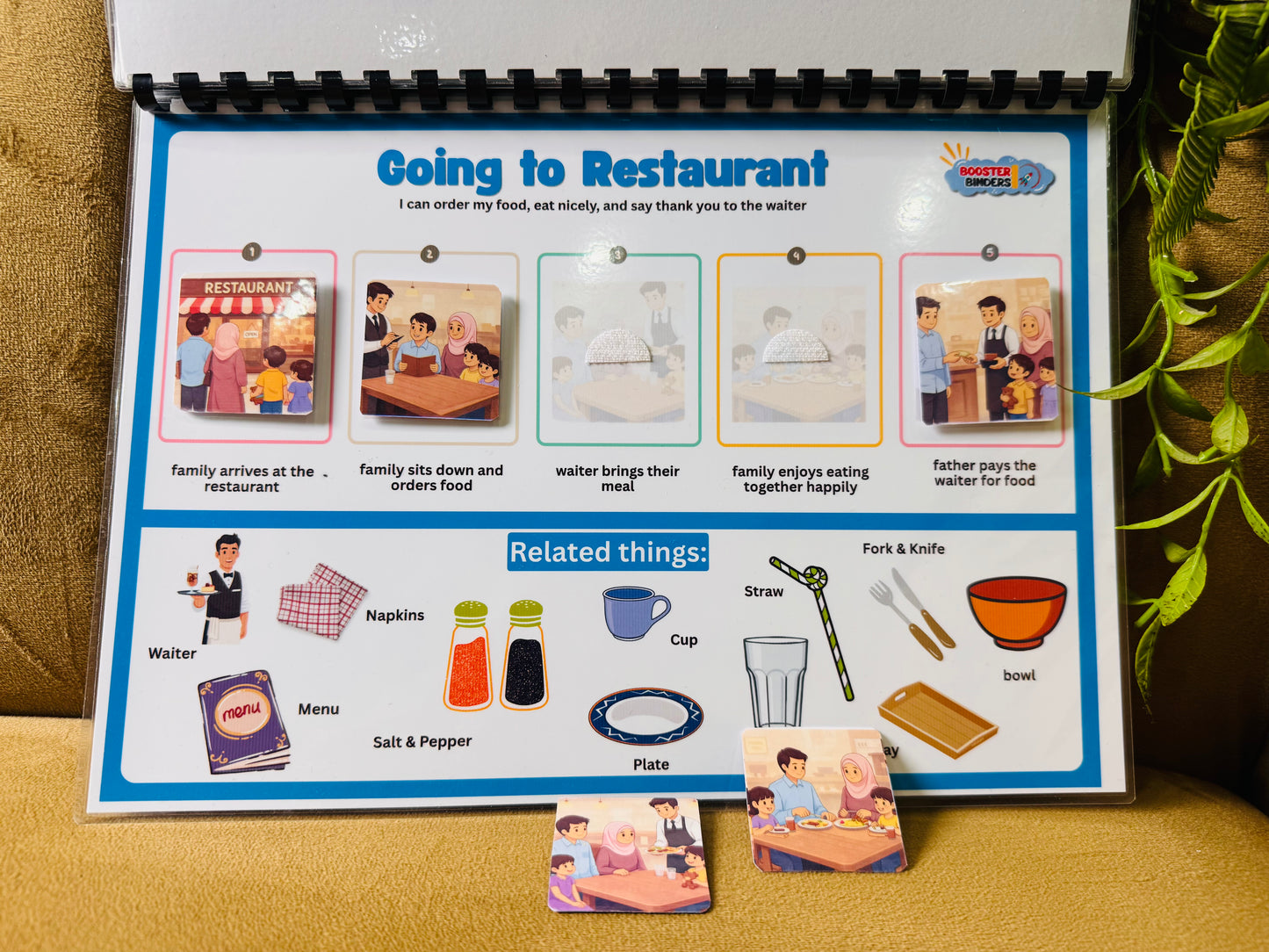 Outdoor Support Binder | Everyday Outing Visual Support for Autism & Speech Delay
