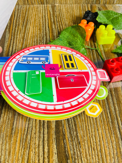 Shapes and Colors Sorting Activity Set