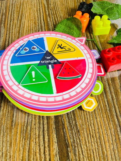 Shapes and Colors Sorting Activity Set