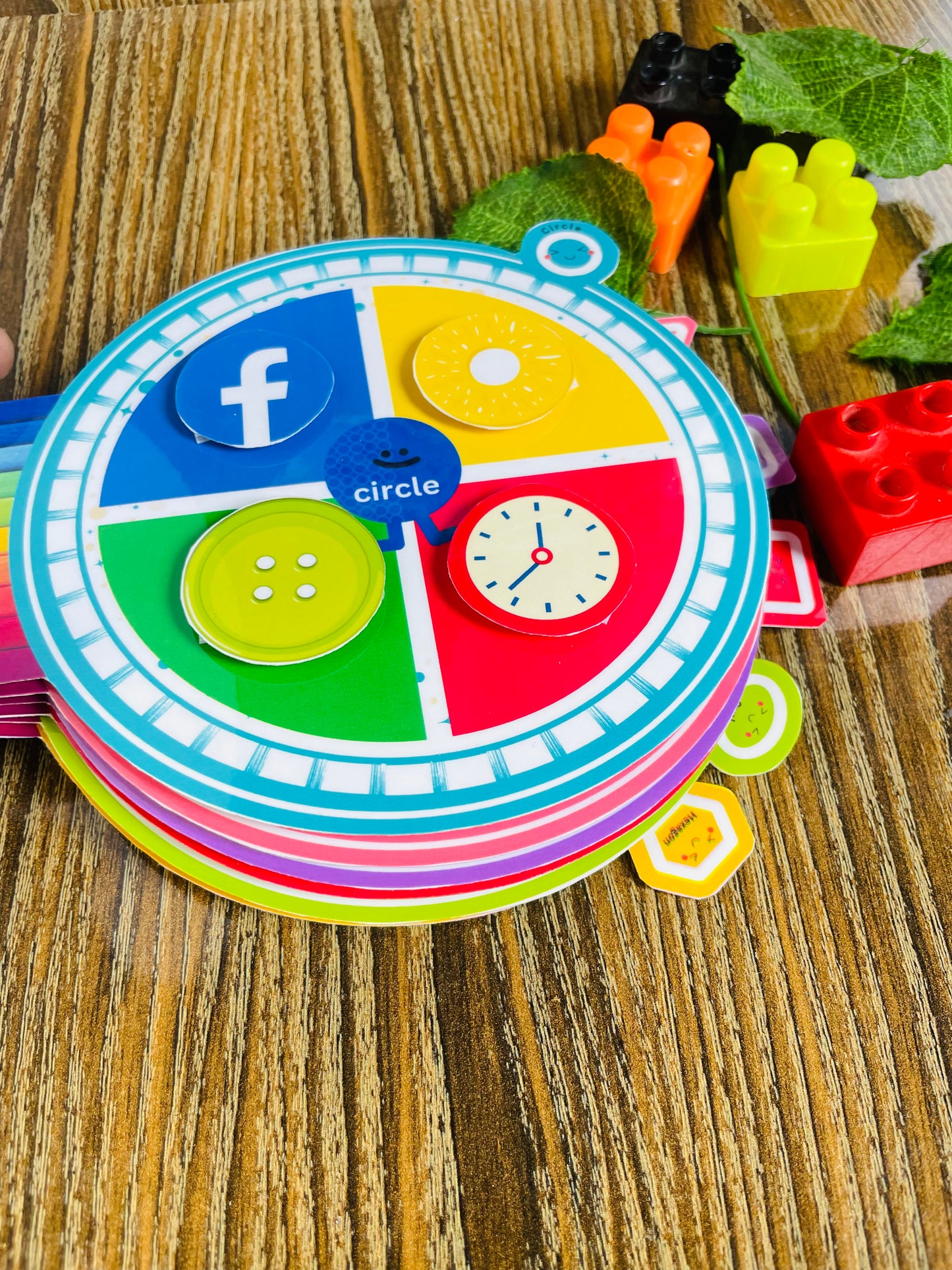 Shapes and Colors Sorting Activity Set