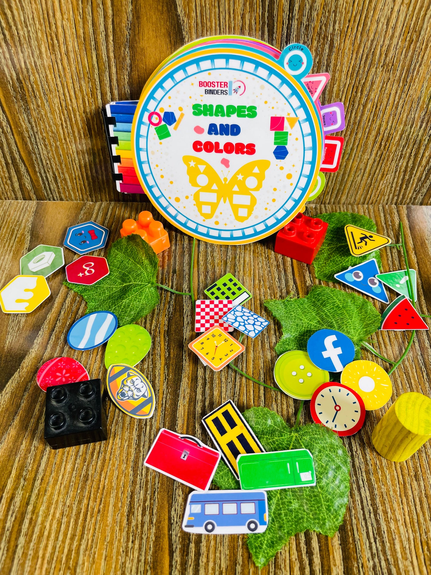 Shapes and Colors Sorting Activity Set