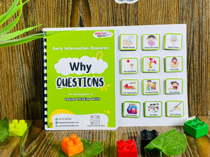 WH-Questions Set of 4 Busy Books