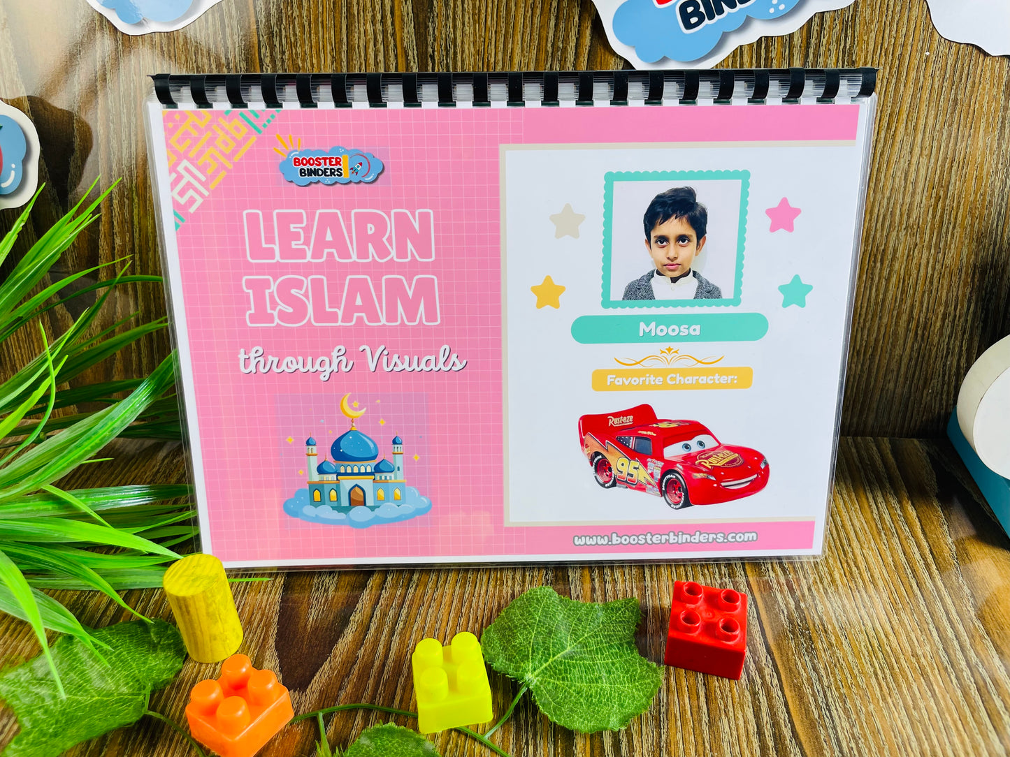 Children's book titled 'Learn Islam through Visuals' mostly for autistic 