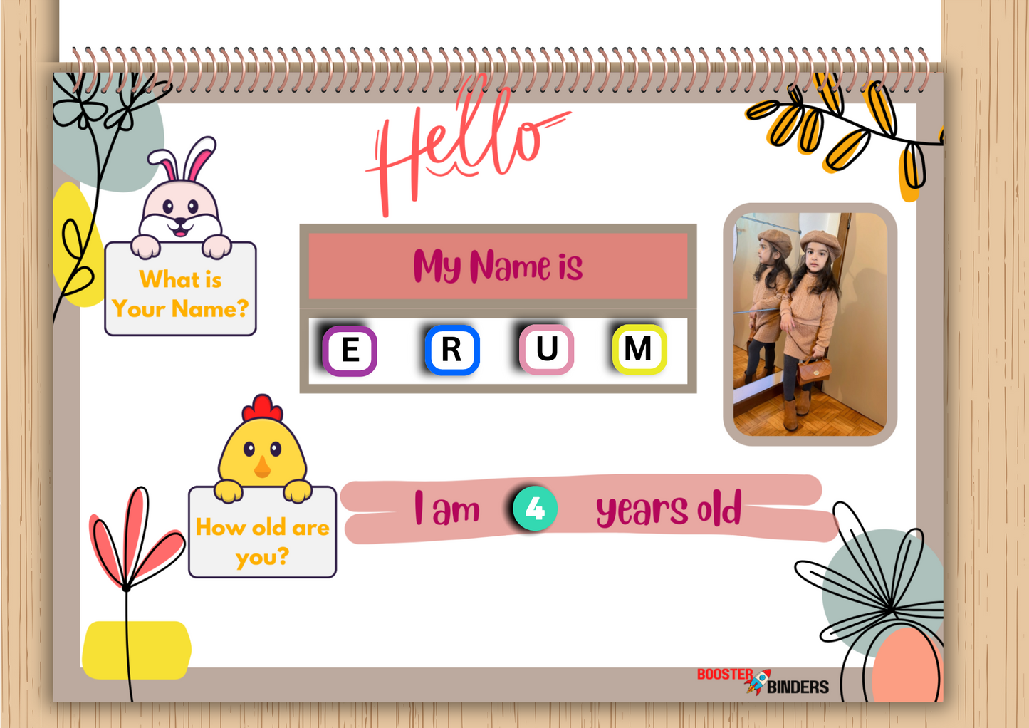 Customize your Busy Book