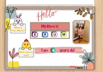 Customize your Busy Book