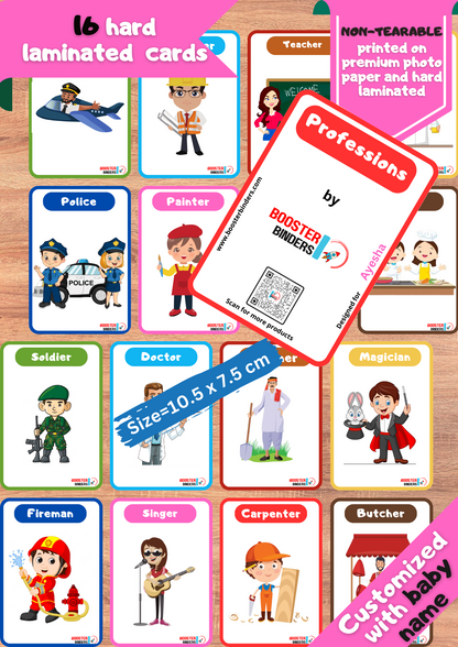 Professions Flash Cards