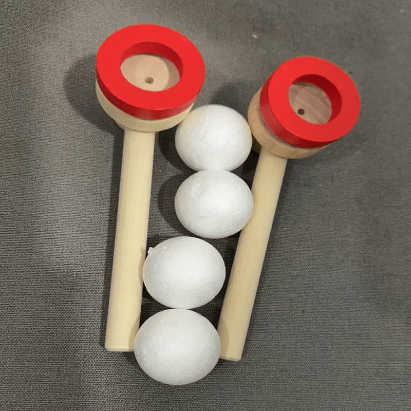 Blow Ball Breathing Exercise
