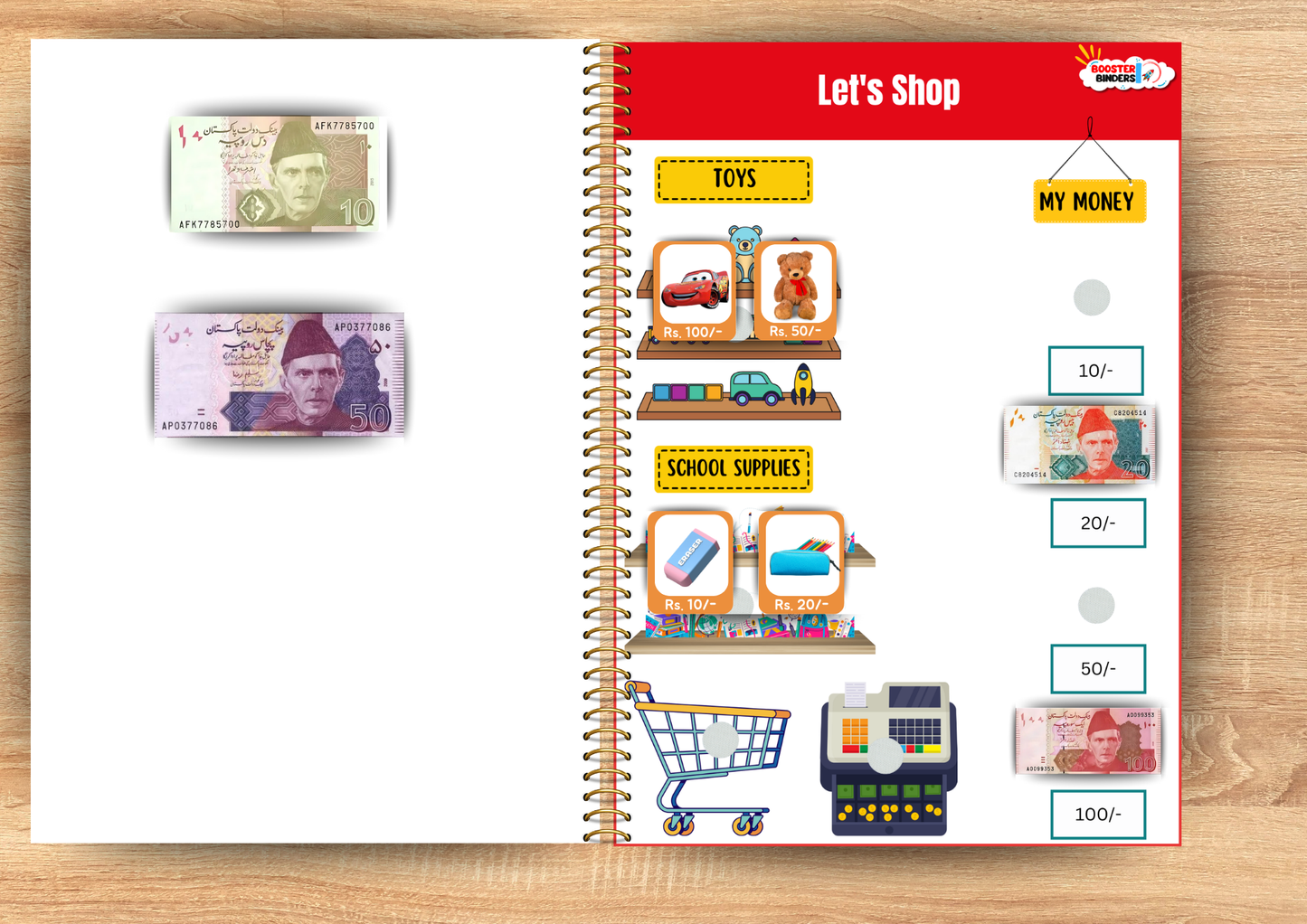 Currency & Coins Busy Binder