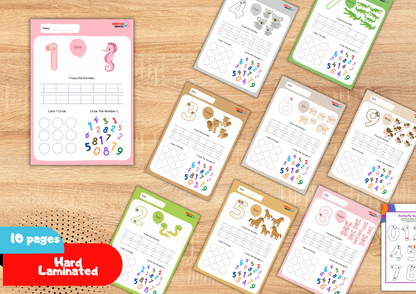 Wipe and Clean Tracing Books