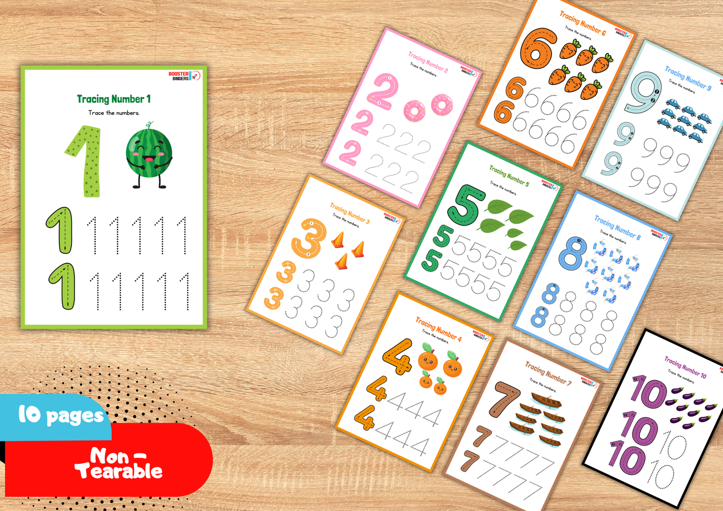 Wipe and Clean Tracing Books
