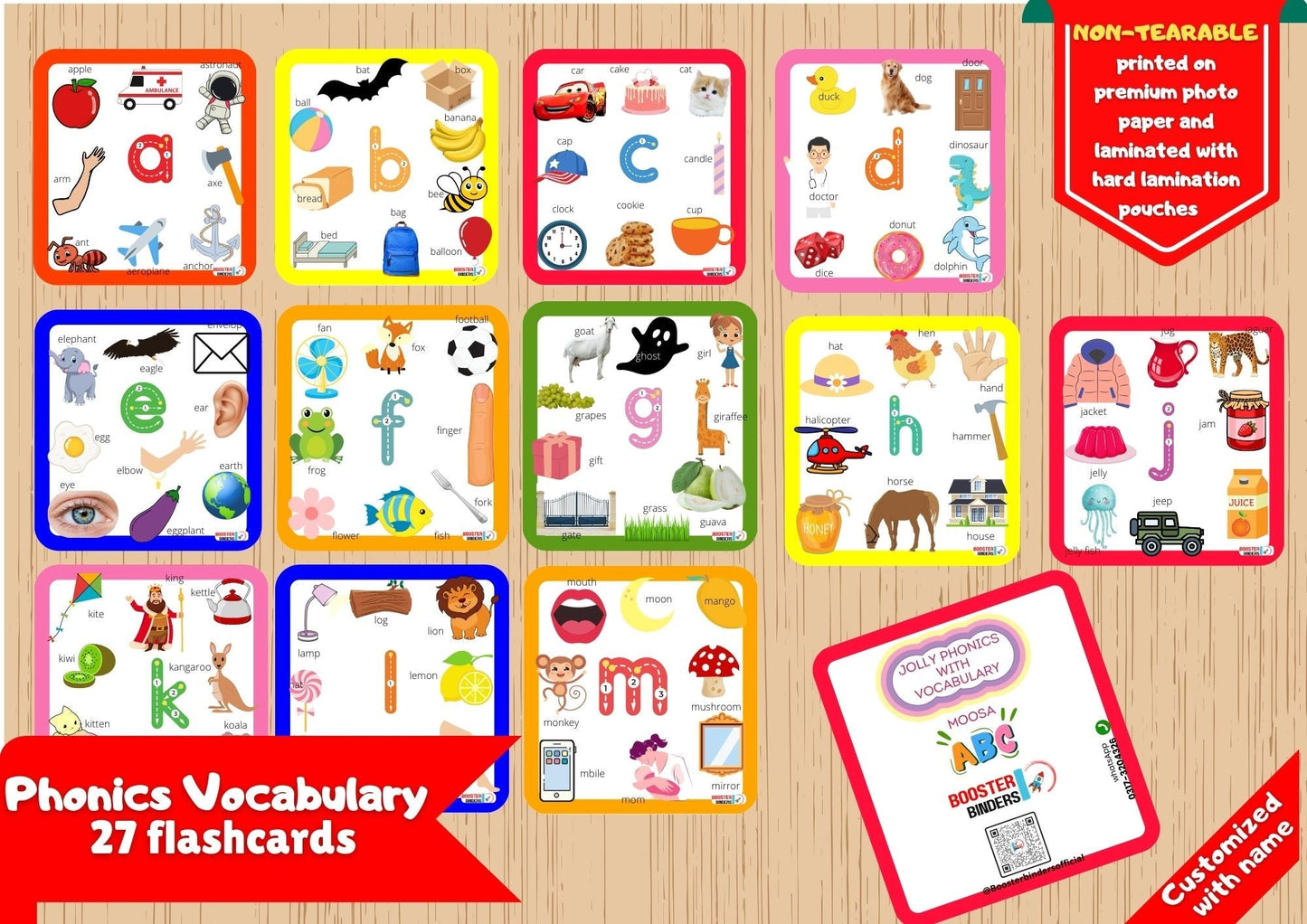 Vocabulary Flash Cards